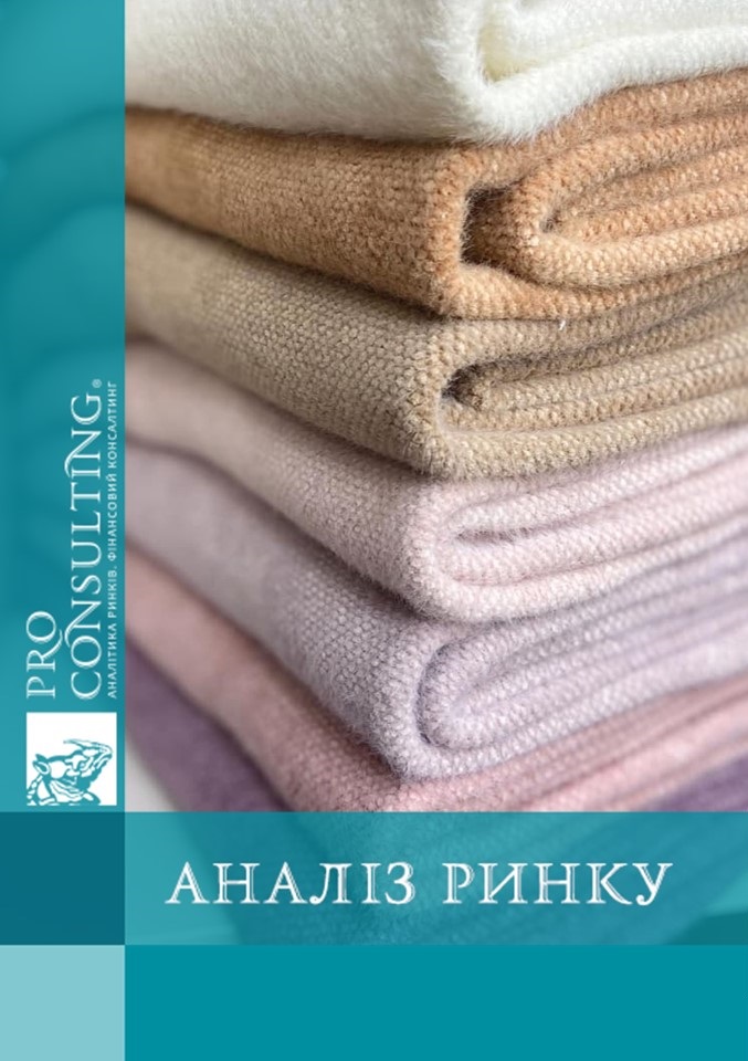 Аналіз ринку трикотажного одягу України. 2019-2024 рр.